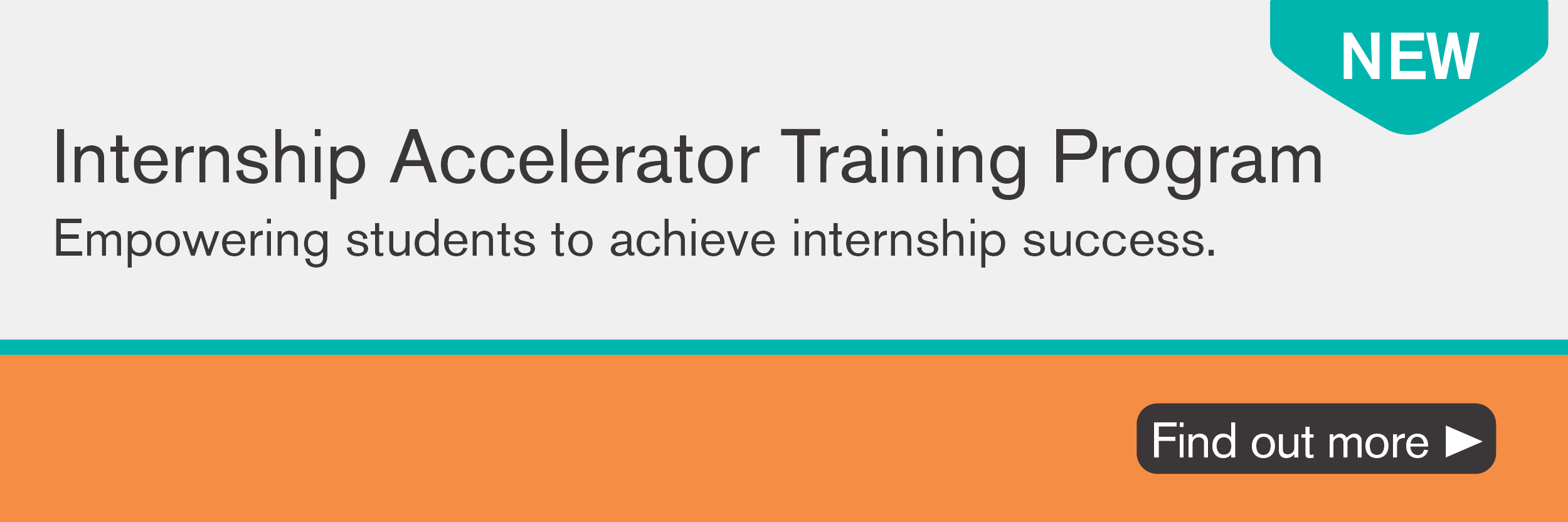 Internship accelerator training program